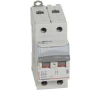 406441 Interrupteur sectionneur bipolaire 2P 400V - 63A - 2 modules - Bornes à vis Legrand DX³-IS