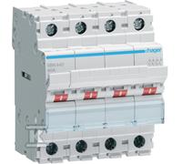 Interrupteur-sectionneur modulaire 4P 40A 400VAC SBN440