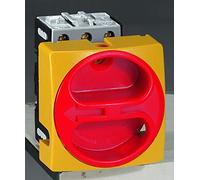 Interrupteur-sectionneur rotatif complet encastré cadenassable - tripolaire - 25A