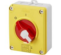 Interrupteur Sectionneur Urgence Gewiss Sécurité D'arrêt D'urgence 25a, 4p, Ip65 - Gewiss
