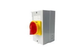 Interrupteur Sectionneur YMD11-25D Coupure Isolation Protection Encoffrée | Interrupteur Sectionneur 25A 3P IP65 Coupure de Courant Isolation Protection pour Usage Industriel