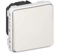 Interrupteur simple composable - LEGRAND - Plexo - 10A - IP55 - Blanc