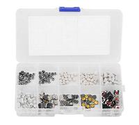 Interrupteur tactile 250 PCS 10 types bouton-poussoir momentané Kit d'interrupteur de voiture électronique Bouton Appareils
