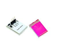 Interrupteur tactile capacitif, bouton HTTM, Module de capteur LED, vert, bleu, rouge, jaune, rvb, affichage multicolore, électronique, DIY(Red)