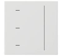Interrupteur tactile - GIRA - System 3000 Touchaufsatz - 2A - 500W - Blanc brillant