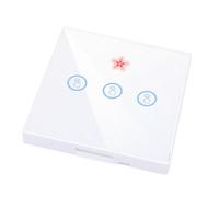 Interrupteur tactile intelligent pour maison connectée, télécommande 433 MHz, panneau mural, bouton récepteur, lampe LED