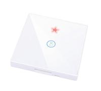 Interrupteur tactile intelligent pour maison connectée, télécommande 433 MHz, panneau mural, bouton récepteur, lampe LED