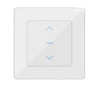Interrupteur tactile intelligent WiFi pour rideaux motorisés et stores. Compatible avec Alexa et l'application Smart Life.