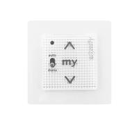 Interrupteur tactile Smoove Uno io Pure + frame (cadre coloris : blanc)