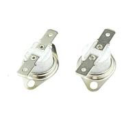 Interrupteur Thermostat 1pc 165 170 200 220 250 280 300 CN Normalement Fermer Les commutateurs de température de capteur Thermique en céramique KSD301 10A 250V-170C