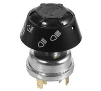 Interrupteur Tracteur Bouton Poussoir 12v Etanche pour Feux Klaxon | Montage sur Panneau, Plastique et Fer, Commande Combinée, Usage Polyvalent Cabine Agricole ou Champs, Style Aléatoire