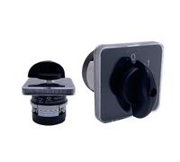 Interrupteur Transfert 20A LW31 Bouton Manuel Coupure Courant YMZ12-20/1 | Interrupteur manuel 20A avec bouton rotatif pour coupure de courant modèle YMZ12-20/1