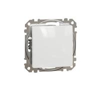 Interrupteur unipolaire blanc IP20 SDD111101 Sedna Design Schneider