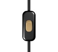 Interrupteur unipolaire Creative Switch Noir - Bronze