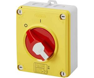 Interrupteur Urgence Gewiss 25a 2p Interrupteur Sectionneur D'urgence Plastique 25a - Gewiss