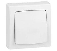 Legrand Interrupteur va-et-vient 86001 10A saillie blanc