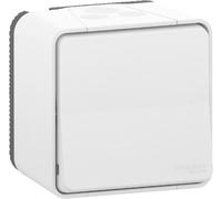 Schneider Electric - Va-et-vient Mureva Styl MUR39021 - IP55 IK08, connexion auto, blanc