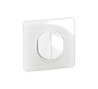 Legrand Interrupteur double / va-et-vient Céliane CG2001 – 10A 250V – Prêt à installer Blanc