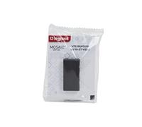 - Interrupteur va et vient Easy-Led 10A 1 module à composer - Mosaic - noir