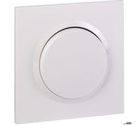 Legrand Interrupteur va-et-vient Dooxie One 600701 10AX 250V~ blanc, plaque carrée et griffes