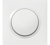 Legrand Interrupteur va-et-vient Dooxie One 600701 10AX 250V~ blanc, plaque carrée et griffes