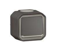 Interrupteur ou VV lumineux complet - saillie - étanche - anthracite - Plexo LEGRAND