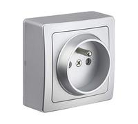 Prise DEBFLEX 'Blok' 2P+T 16 ampères alu