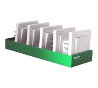 Interrupteur va-et-vient - SCHNEIDER ELECTRIC - ASFORA - Lot de 5 - Blanc - Plastique - Intérieur