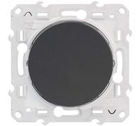Schneider Electric - Interrupteur va-et-vient Odace S54A204 10 A fixation par vis IP21 anthracite