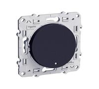 Interrupteur va-et-vient + voyant LED - anthracite - Odace - Schneider