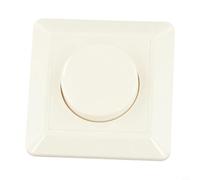 Interrupteur Variateur Mural 86x86mm Standard Interrupteur Variateur | Compatible LED dimmables, halogènes 230V, incandescentes, max 200VA, usage résidentiel sûr