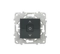 Schneider Electric - Interrupteur volet-roulant 6A - anthracite - Unica - Schneider G