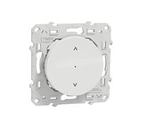 Schneider Electric S520567W Wiser Odace - interrupteur volet-roulant - 4A - Zigbee - blanc