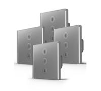 Interrupteur Volet Roulant Connecté WiFi Interrupteur Tactile 4 Pack Commande Vocale