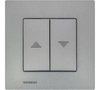 Interrupteur Volet Roulant Delta Viva Siemens Silver - dispo 48h