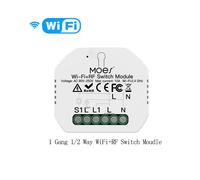 (Interrupteur WiFi 1 Gang)Module de commutateur WiFi intelligent Zigbee Moes Variateur de lumière Interrupteur