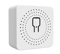Interrupteur WiFi intelligent 16 A compact pour boîtes encastrées - Contrôle à 2 voies - Compatible avec l'application Cozylife - Télécommande - Calendrier - Commande vocale - Conducteur neutre