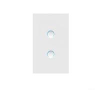 Interrupteur WiFi Matter Compatible pour alexa Google Interrupteur(2) | Protocole Matter, compatible pour alexa Google, contrôle vocal mains libres, app mobile, gestion éclairage