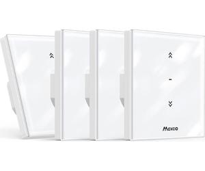 Interrupteur WiFi pour volets roulants 80x80 mm Maxcio WF-CS01 –via Alexa & Google