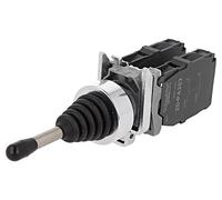 Interrupteur XD4PA24 : joystick 22 mm tige.Pos : 1 NO x4 noir manque IP66 SCH...