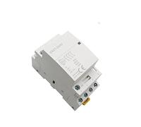 Interrupteurs électromagnétiques Contacteur 4p 16-25A AC 220V 230V 50/60Hz Domestique AC Modulaire Contacteur Commutateur Contrôleur 4no 4nc 2no 2nc Smart Home House Hotel Industrial Electrics Install
