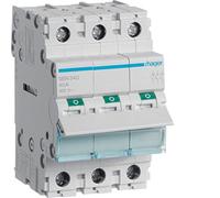 Hager Disjoncteur modulaire SBN340 3 pôles 40 A 400 V AC 3 modules
