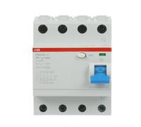 Interruttore differenziale puro F204 AC 40A 30MA 4P Abb F427813