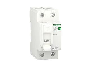 Interruttore differenziale Schneider Electric Resi9 2P 25A 30mA Tipo AC - R9R21225