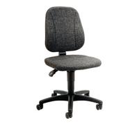Interstuhl Chaise d'atelier pivotante Unitec rouleaux rembourrage tissu gris 440-620 mm BIM Quantité:1