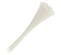 intervisio Collier de Serrage Grande Taille 430 mm x 4,8 mm, Attache Câble, Serre Câbles Grand Rilsan Nylon, Colliers Serre-Cable 430mm, Blanc, Lot de 200 Pièces 78-NBDT-9XSW