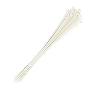 intervisio Collier de Serrage Grande Taille 775 mm x 9 mm, Attache Câble, Serre Câbles Grand Rilsan Nylon, Colliers Serre-Cable 775mm, Blanc, Lot de 30 Pièces