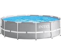 Intex Pools Piscine ronde Prism Frame 366 × 76 cm avec filtration 12V 26712GN