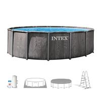 Intex - 26742ND - Kit Piscine Baltik Ronde Tubulaire 4,57 x 1,22
