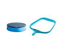 Intex - 28026 - Bâche Protection pour Piscine Autoportante 3M96 & 29050 - Epuisette De Surface